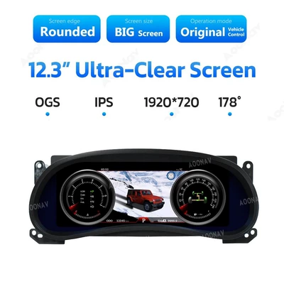 automobile instrument Jk Smart Lcd Dashboard