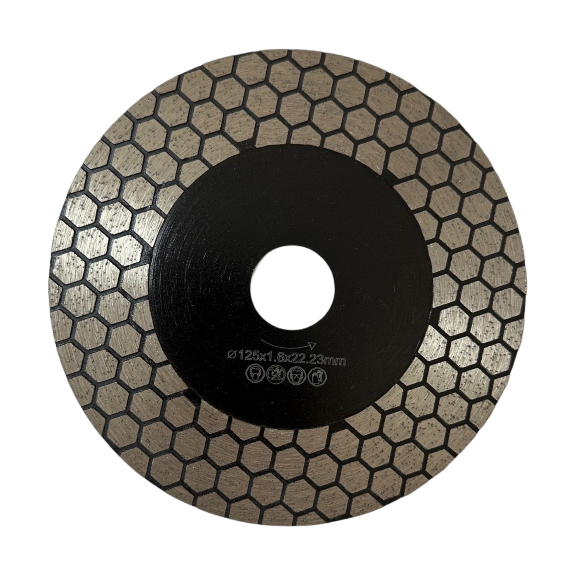 金刚石锯片115125mm跨境外贸足球波蜂窝状热压锋利耐用磨切片