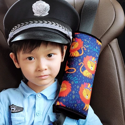 shoulder pad, cartoon anti-neck-strangling: Seat belt shoulder pad - lion-king-1-large-shoulder-pad-cross-border-automotive-general-use
