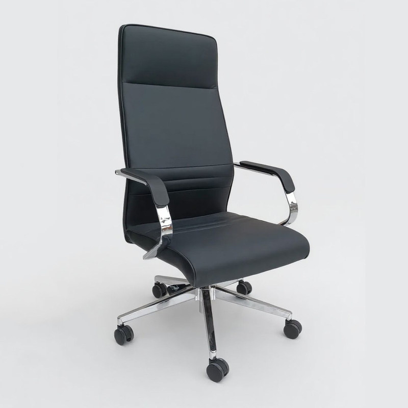 Simple Leather Office Chair, Conference Chair, Business Reception Chair, Integrated Bow-Shaped Chair, Comfortable Long-Sitting Computer Chair Simple Leather Office Chair, Conference Chair, Business Reception Chair, Integrated Bow-Shaped Chair, Comfortable Long-Sitting Computer Chair