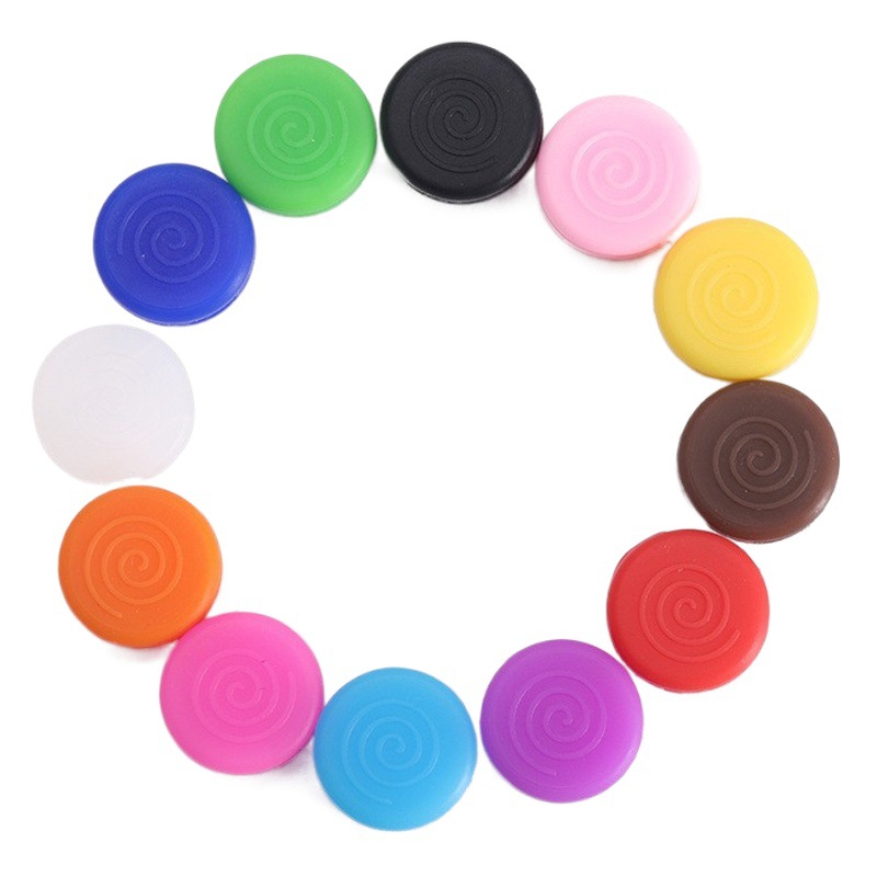 Glasses Silicone Anti-Slip Ear Loops Double-Hole Circular Anti-Slip Rings Candy-Colored Anti-Slip Covers Wholesale Anti-Fall