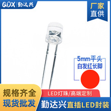F5ƽ�^�װl�t 5mmƽ�^�t��ָʾ����߅�L�_ ֱ��led����