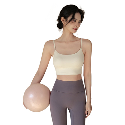 Sports Bra for Women, Summer Shockproof, Beautiful Back Support Yoga Top, One-piece Pilates Professional Training Fitness Bra