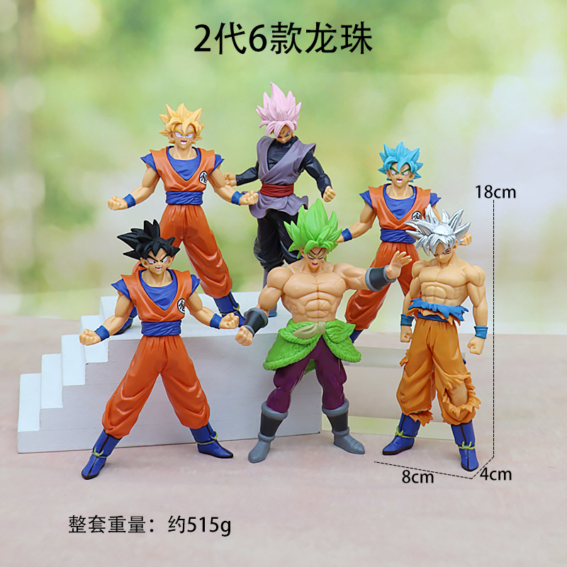 Dragon Ball Goku Hình Mẫu Siêu Saiyan Gogeta Vegito Trận Bị Hư Hại Truyện Tranh Hoạt Hình Búp Bê Ngoại Vi