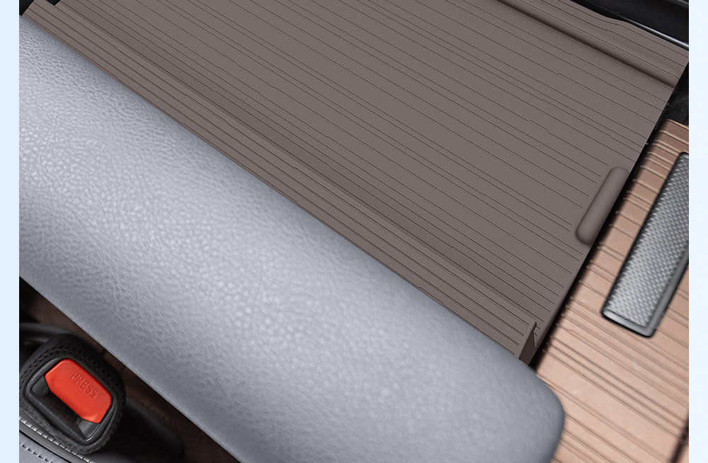 Suitable for Toyota Sienna Center Console Armrest Box Cover Anti-Slip Mat Grevia Armrest Box Leak-Proof Supplies