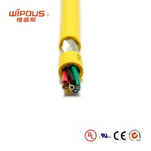 工厂直供 电源UL2501 15*10AWG 铝箔加编织屏蔽美标电缆