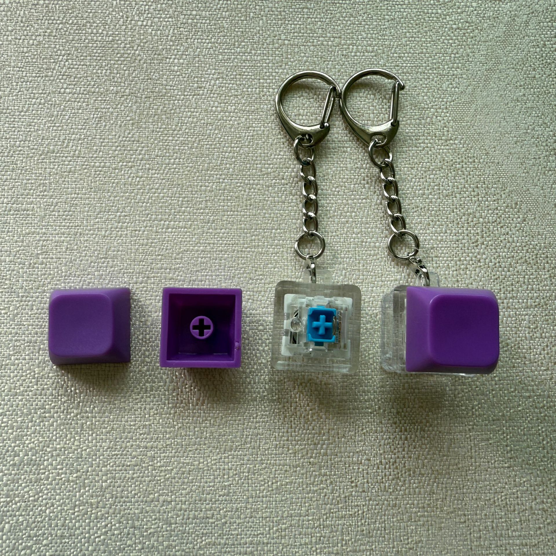 Pequeña cadena d transparente de un solo clic 22
