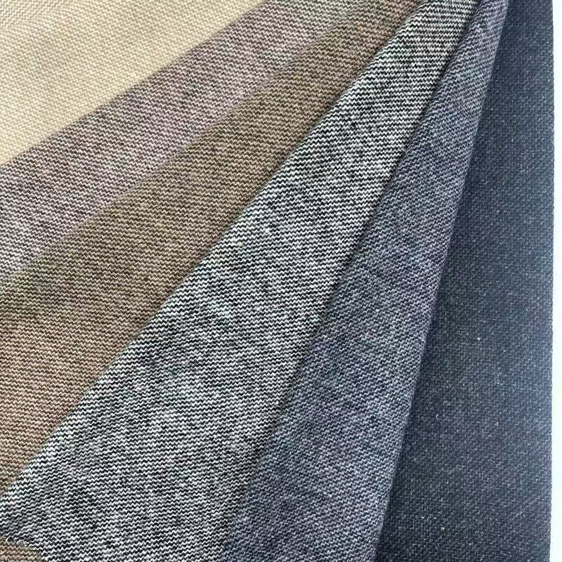 New Woolen Twill Fabric Autumn and Winter Coat Jacket Suit Luggage Shoes and Hats Fabric Ready for Supply
