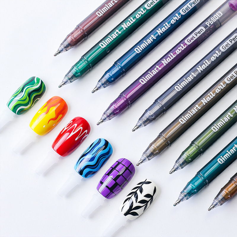 Blue Fruit Nail Art Pen Metallic Color Nail Art Pen Quick-Drying 12-Color Set DIY Nail Art Pen Cross-Border Blue Fruit Nail Art Pen Metallic Color Nail Art Pen Quick-Drying 12-Color Set DIY Nail Art Pen Cross-Border