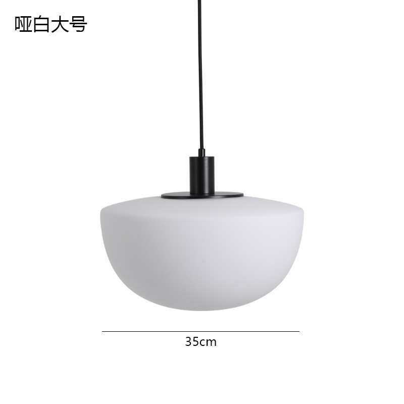 设计师包厢装饰法式卧室床头样板房餐厅创意圆形酒吧玻璃吊灯|undefined