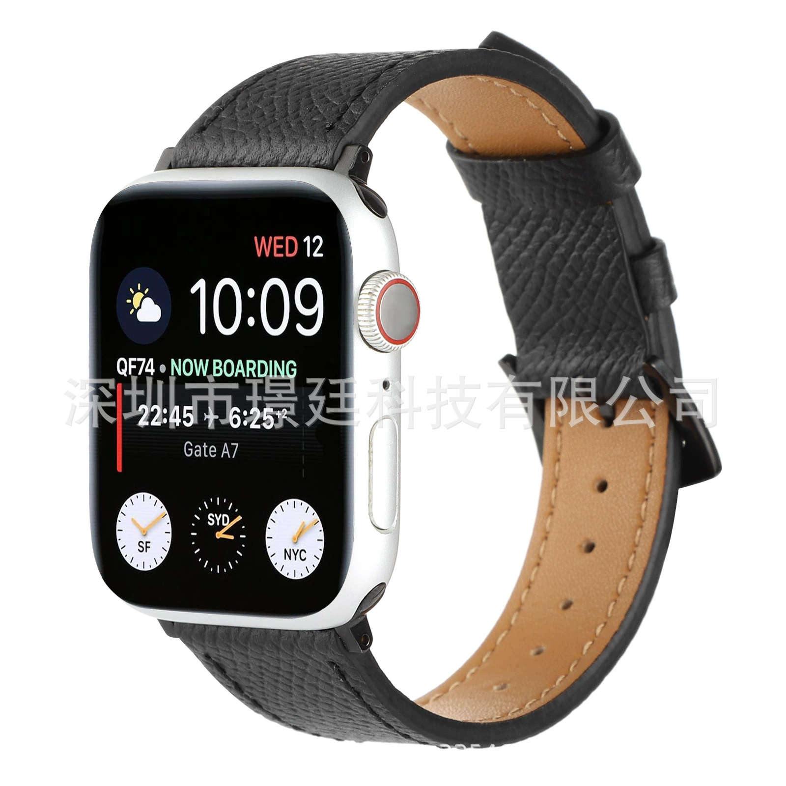 Подходящий кожаный ремешок для яблочной кожной области паттерн Apple Watch8/SE/7/6/5/4/3/21 ремешок из кожи
