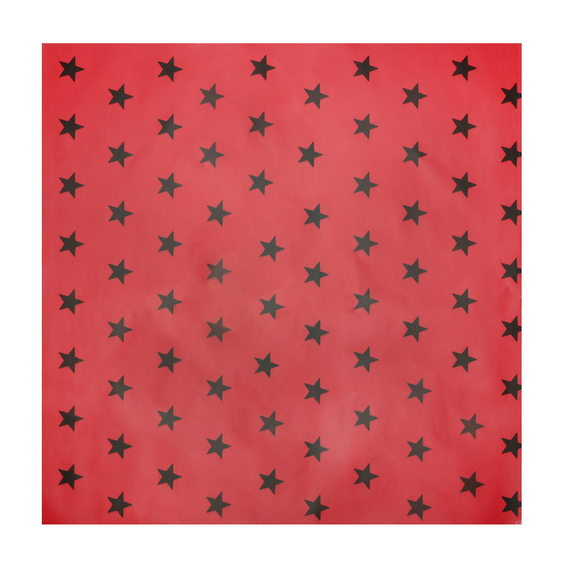 Papel de color de flores de cinco puntos de papel de embalaje flor image 6