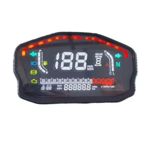 Motorcycle Modified Instrument Panel Ducati Lcd Instrument Panel Universal Digital Display Screen Compatible Instrument Panel