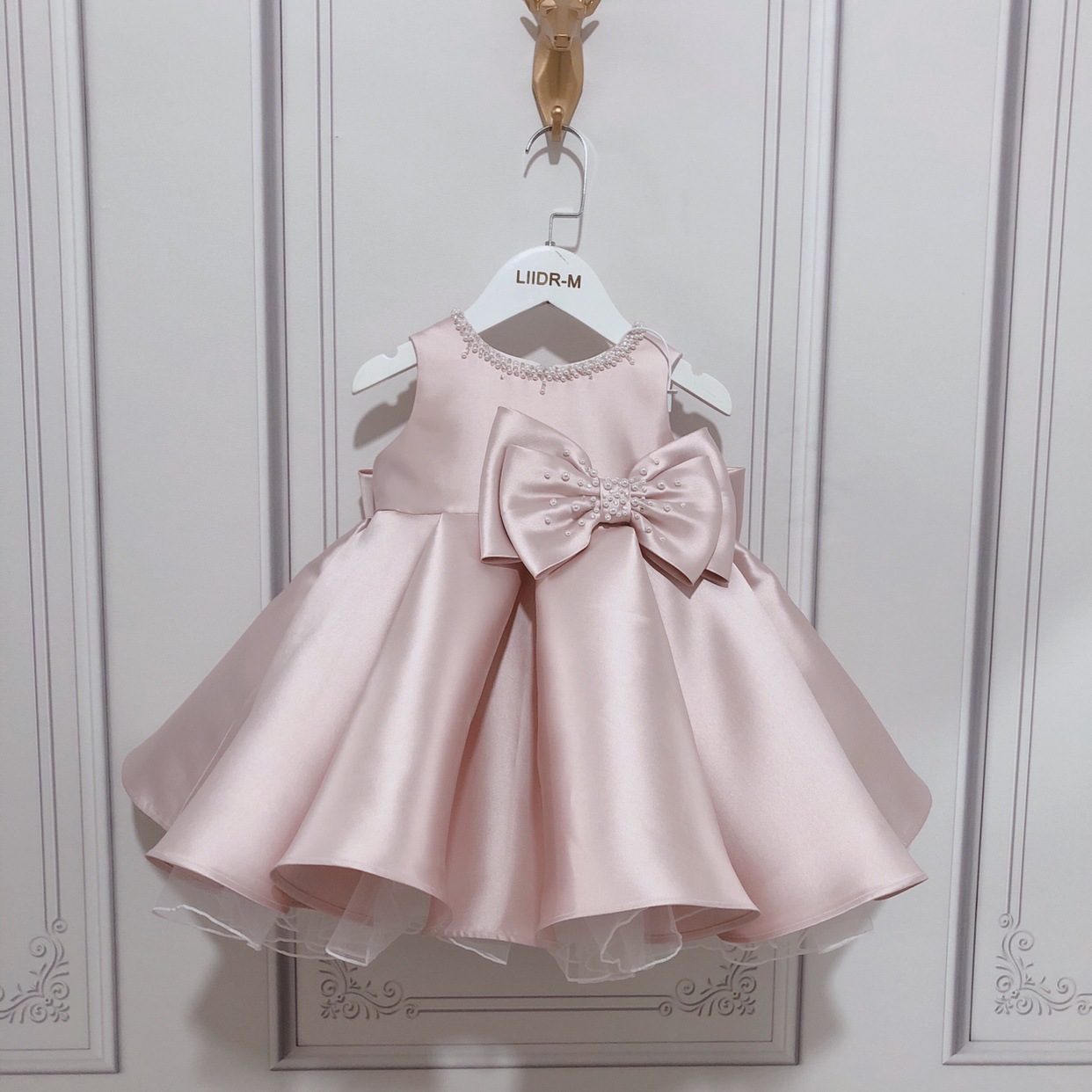 Abito da bambina di un anno, abito da principessa per la festa di compleanno, festeggiata da una bambina di dieci anni, abito vaporoso per l'esibizione al pianoforte dei bambini_voghion.com