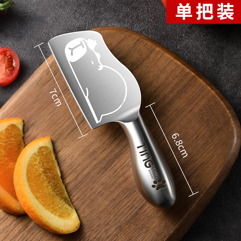 Mini cuchillo de cocina cuchillo de frutas de acero para niños cuchillo de indias de acero para estudiantes cuchillo de frutas afiladas portátiles