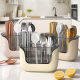2024 New Multifunctional Chopsticks Cage Thickened Large Capacity Chopsticks Basket Quick Drain Separate Storage Chopsticks Holder