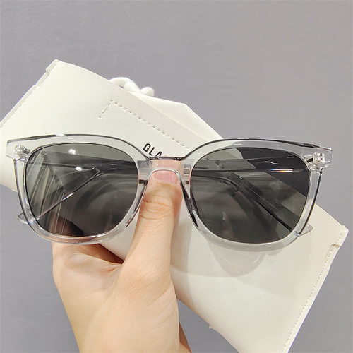  New Trendy Sun Protection Sunglasses Korean Version Ins Internet Celebrity Same Style Sunglasses Retro Small Frame Sunglasses
