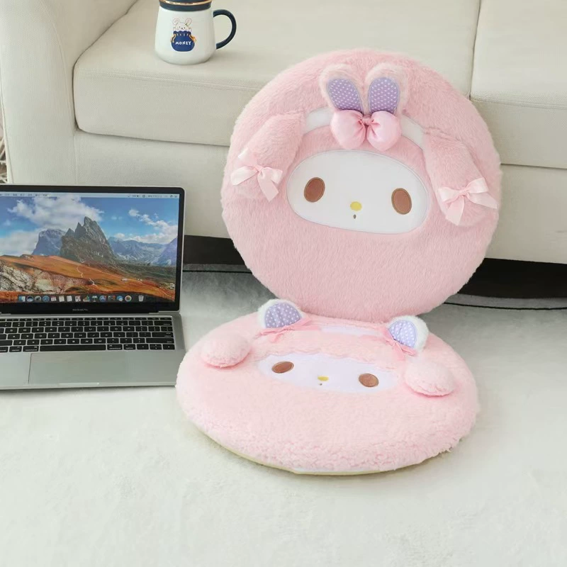 Cartoon pillow, keep warm non-slip seat, increased thickness