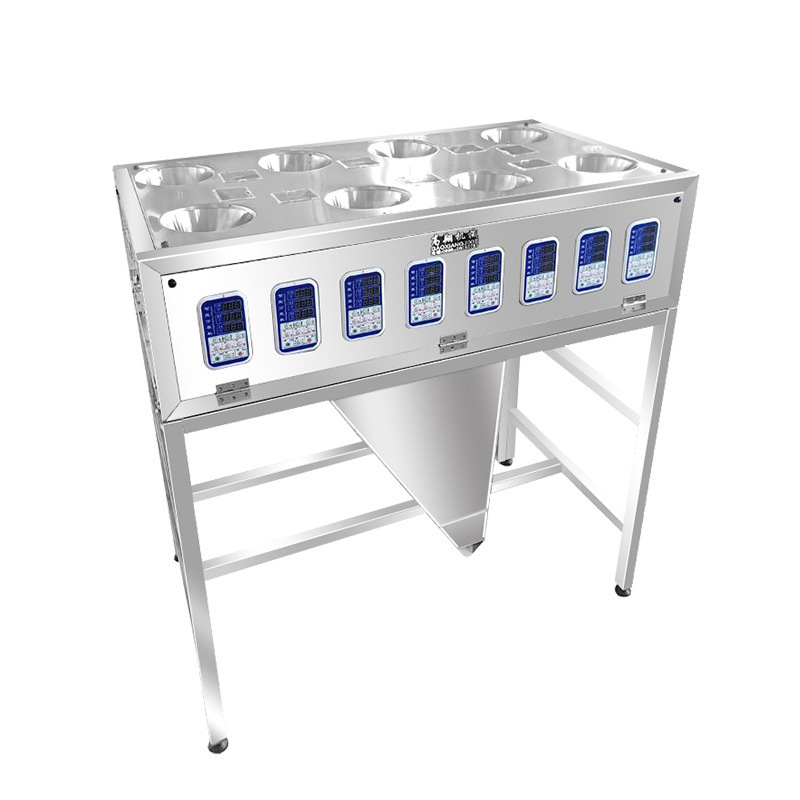 Máquina de envasado automático de granos multicanal de polvo de granos máquina de llenado cuantitativo de granos medicinales personalizada máquina de pesado y subempaquetado