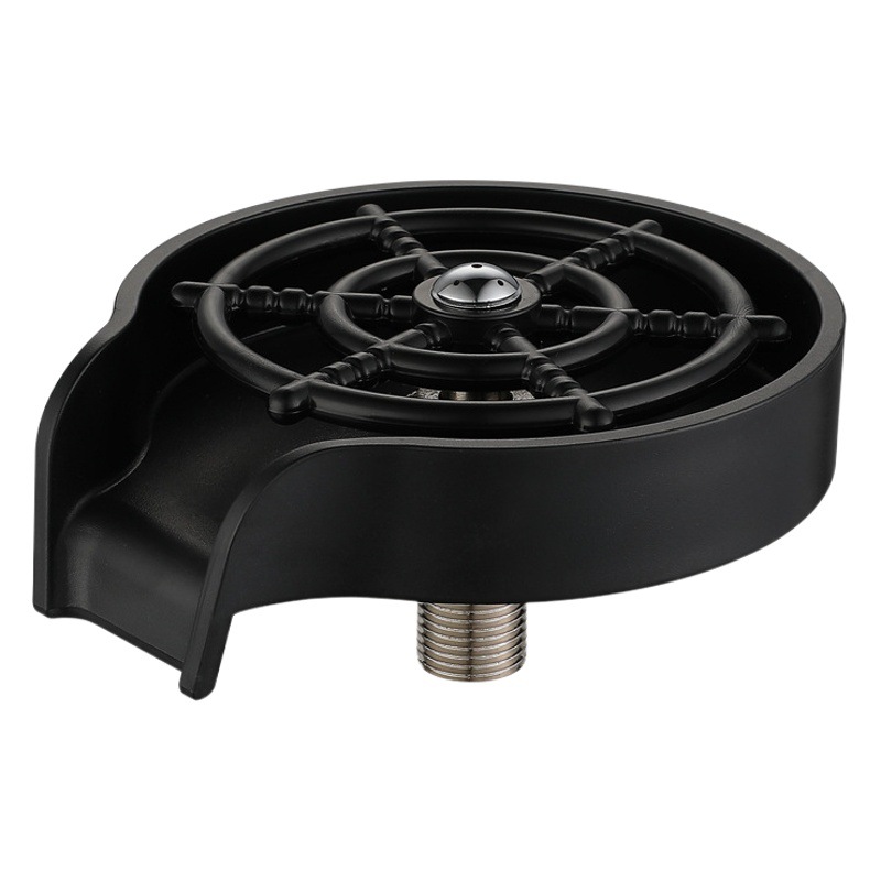 Fregadero de alta presión barra de la casa de acero inoxidable automático de prensa taza lavadora de CAFÉ Tienda de limpieza libre de lavado grifo