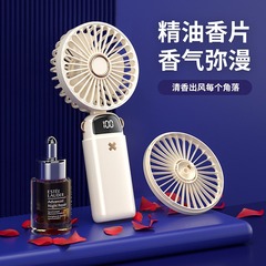 2025新型香薫は携帯して小さい扇風機を折り畳みます。