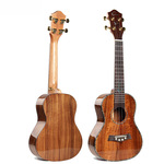 23寸全单尤克里里全相思木 红松玫瑰木 学生用琴乐器批发