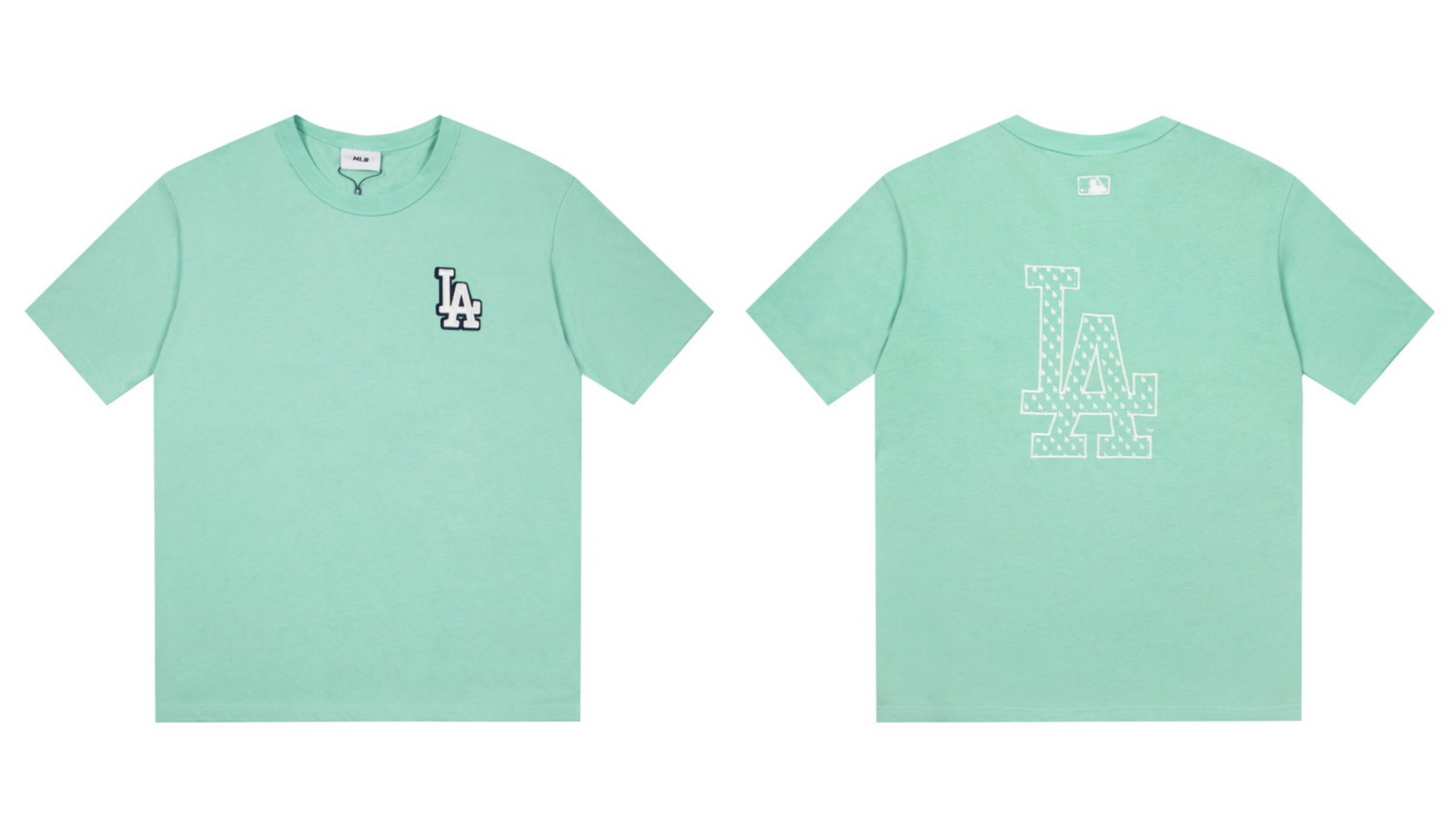 Fábrica al por mayor nueva moda Coreana de alta calidad impresa algodón manga corta hombres y mujeres mismo estilo pareja camiseta suelta soporte código de escaneo