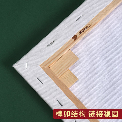 Marley Colored Oil Painting Frame Pure Cotton Linen Rectangular Round Canvas Board Acrylic Paint Oil Painting Frame Wholesale