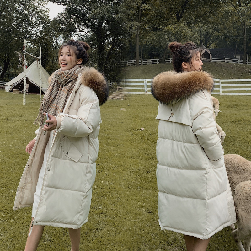 Women's Clothing winter coats jacket for women winter new version medium and long bag coat loose cotton coat thick cotton jacket_voghion.com
