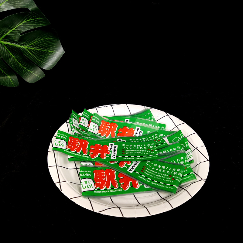 外贸款日用品收缩膜彩印标签膜带易撕线印刷颜色鲜艳清晰