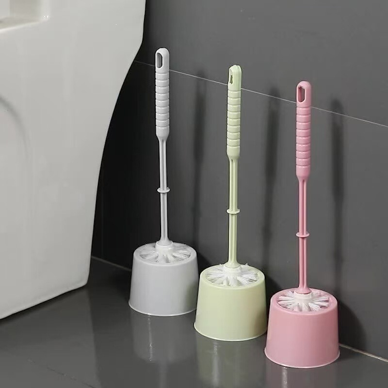 Household Toilet Brush Set with Base, No Dead Angle Toilet Brush for Home Bathroom Household Toilet Brush Set with Base, No Dead Angle Toilet Brush for Home Bathroom