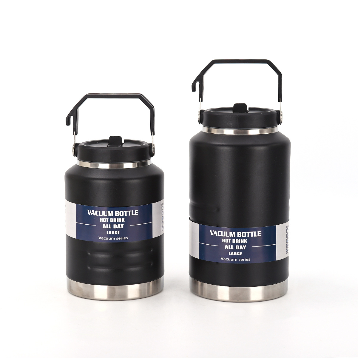Nueva gran capacidad portátil barril 304 acero inoxidable vacío taza de aislamiento térmico taza de paja de acampamiento de acondicionamiento al aire libre