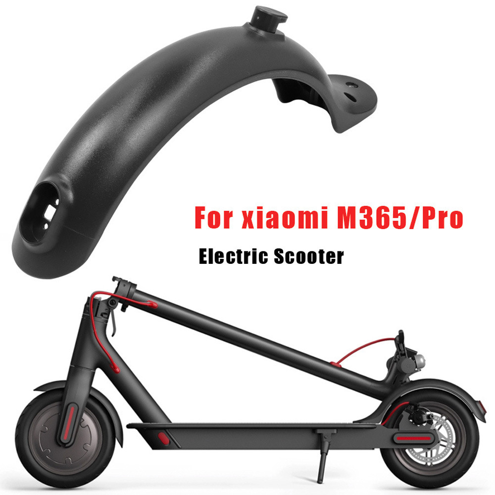 Rear Fender with Folding Hook Bracket Taillight for Xiaomi M365 Pro 1S Electric Scooter
