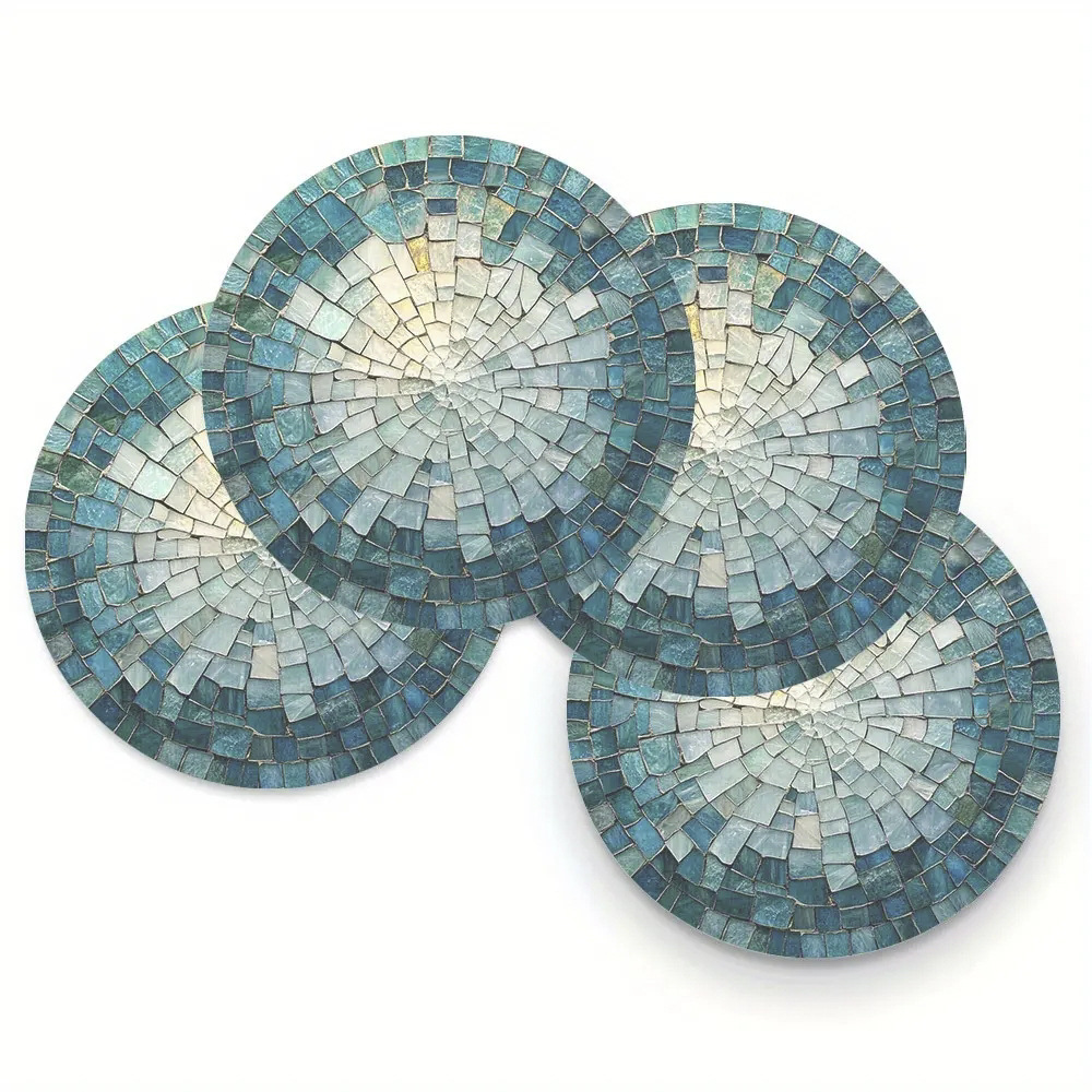 temu Hot Sale Diamante Impresión 2D Cojín de mesa redondo estilo bohemio cojín de lino para diseñar