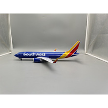 波音737美西南航空47CM飞机模型带灯带轮子静态航模摆件