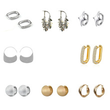 韩系ins风小众轻奢气质耳环女简约复古时尚创意百搭高级感耳饰潮