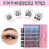 168 clusters-segmented fishtail set-three-piece set-DD13-01