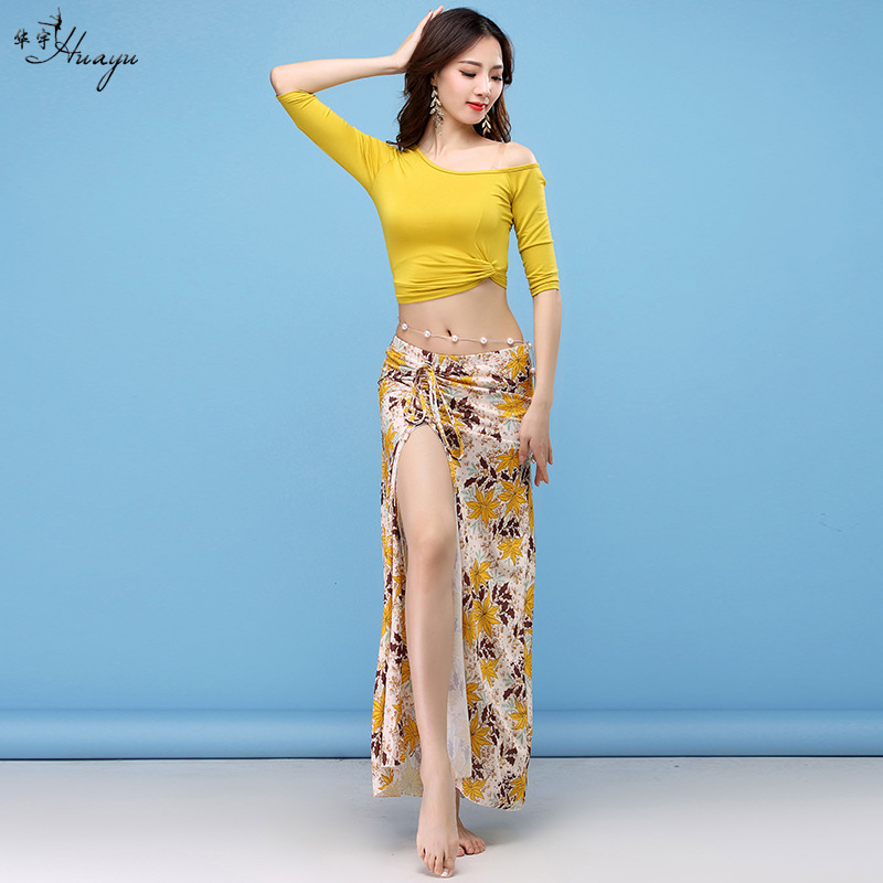 Huayu Dance New Belly Dance Sexy Model Practice Server Skirt Set…