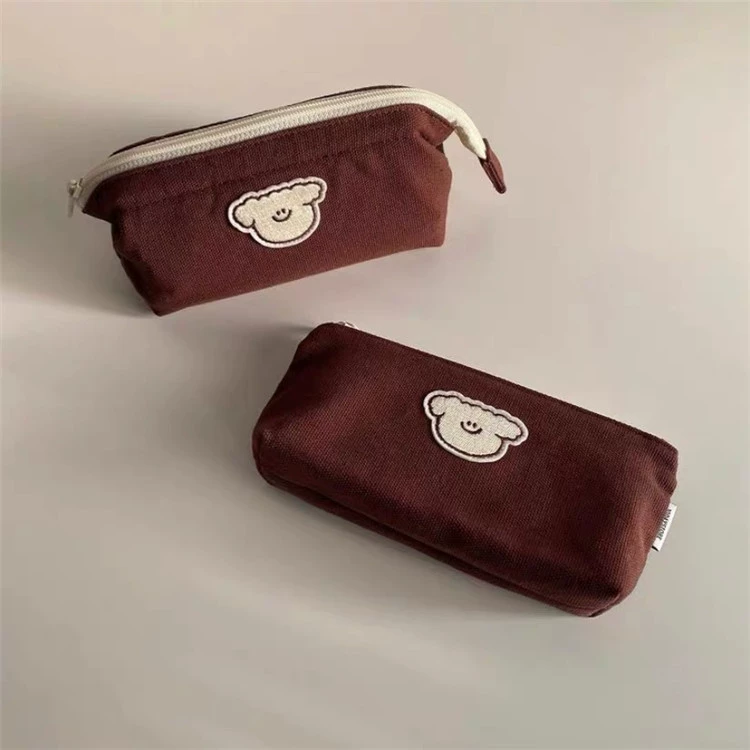 Cute brand pencil case, fresh high quality capacious shopping bag, cat