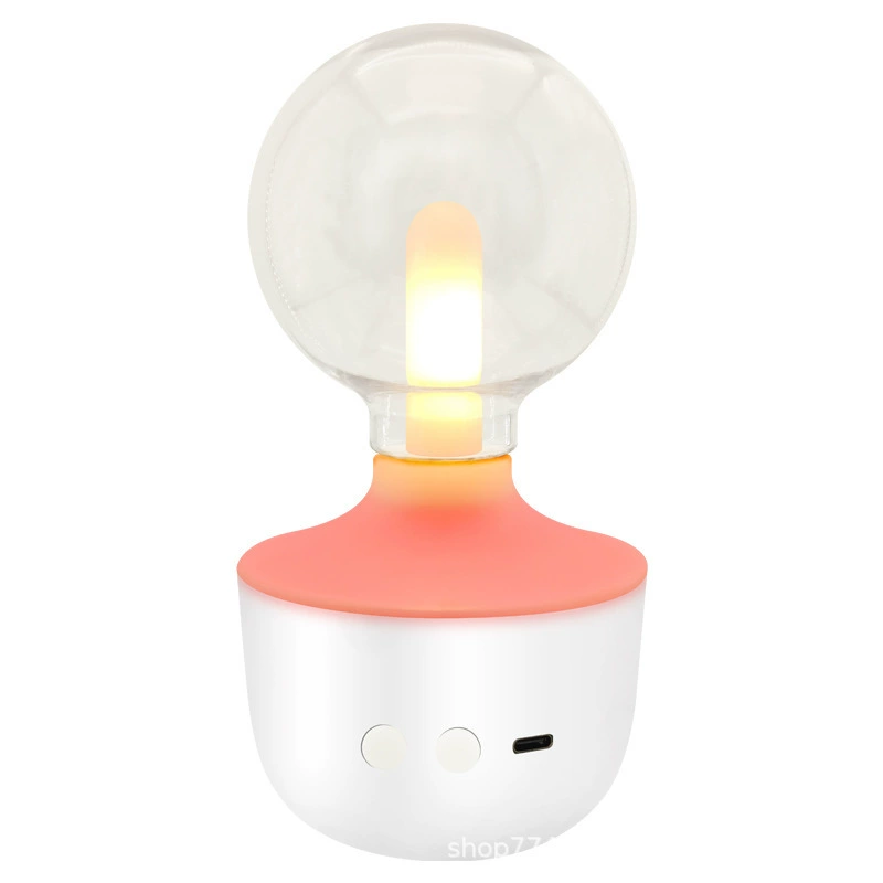 Bulb, retro night light for office for bed, (Cross-border trading)
