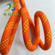 Orange jump yellow dot 10mm a tie 50 yards by 50 multiples
