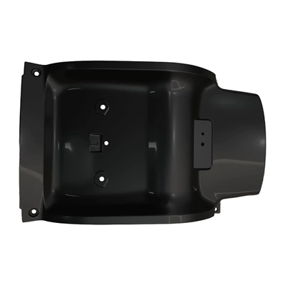 Motorcycle Fender | Shell, 2001-2011 Large Protective Panel - rear-mudguard-black