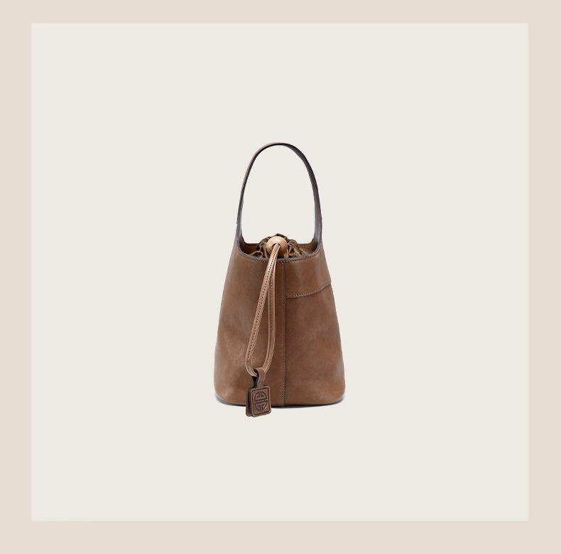 Qiu Zhen – sac à main à bandoulière en cuir véritable de vache tanné, sac panier à légumes de grande capacité pour les déplacements, femme_voghion.com