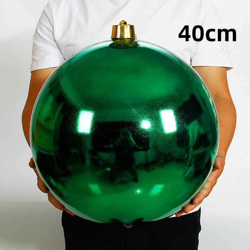 Dragón Tigre Bola de Navidad decoraciones del árbol de Navidad gran Bola brillante galvanoplastia bola de color bola colgante centro comercial bar decoración del techo