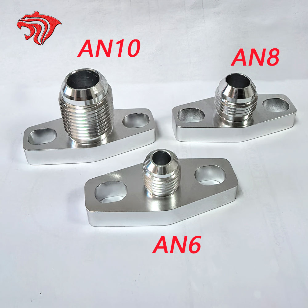 Car Modification Accessories an Aluminum Alloy Gt28Gt30 Turbocharger Flange Turbine Oil Inlet Repair Flange Sleeve