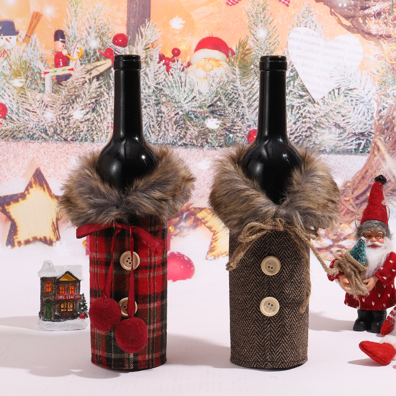 Christmas Plaid Cloth Party Tableware display picture 1