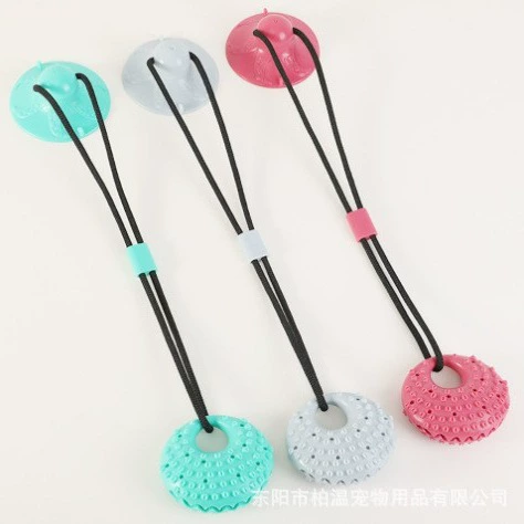 Pet тянуть присоски игрушка эластичная TPR собака шлифовальные зубы Чистка мяч укус мяч утечки производителей оптом