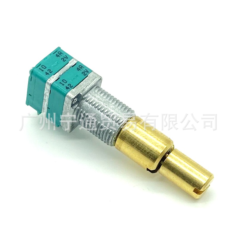 ALPS电位器RK0972210C1E双联电位器带开关双轴电位器