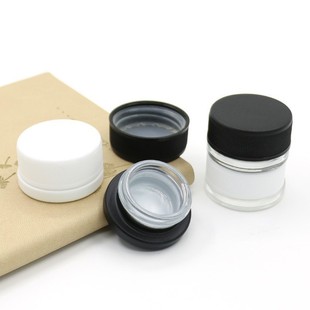 7g Eye Cream Bottle 9g Cream Bottle Transparent Glass Pressed Bottle Cream Bottle Press Screw Cap Glass Bottle Sample Bottle