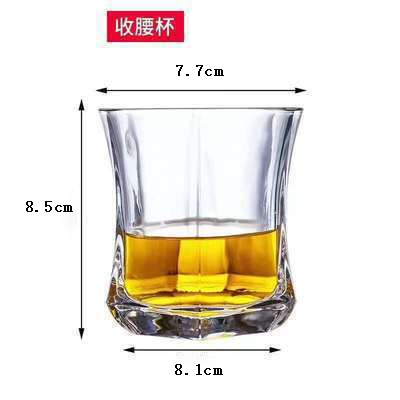 Whisky de cristal copa de vino Copa clásica taza de beber bar conjunto de vino cerveza de vidrio taza de espíritus